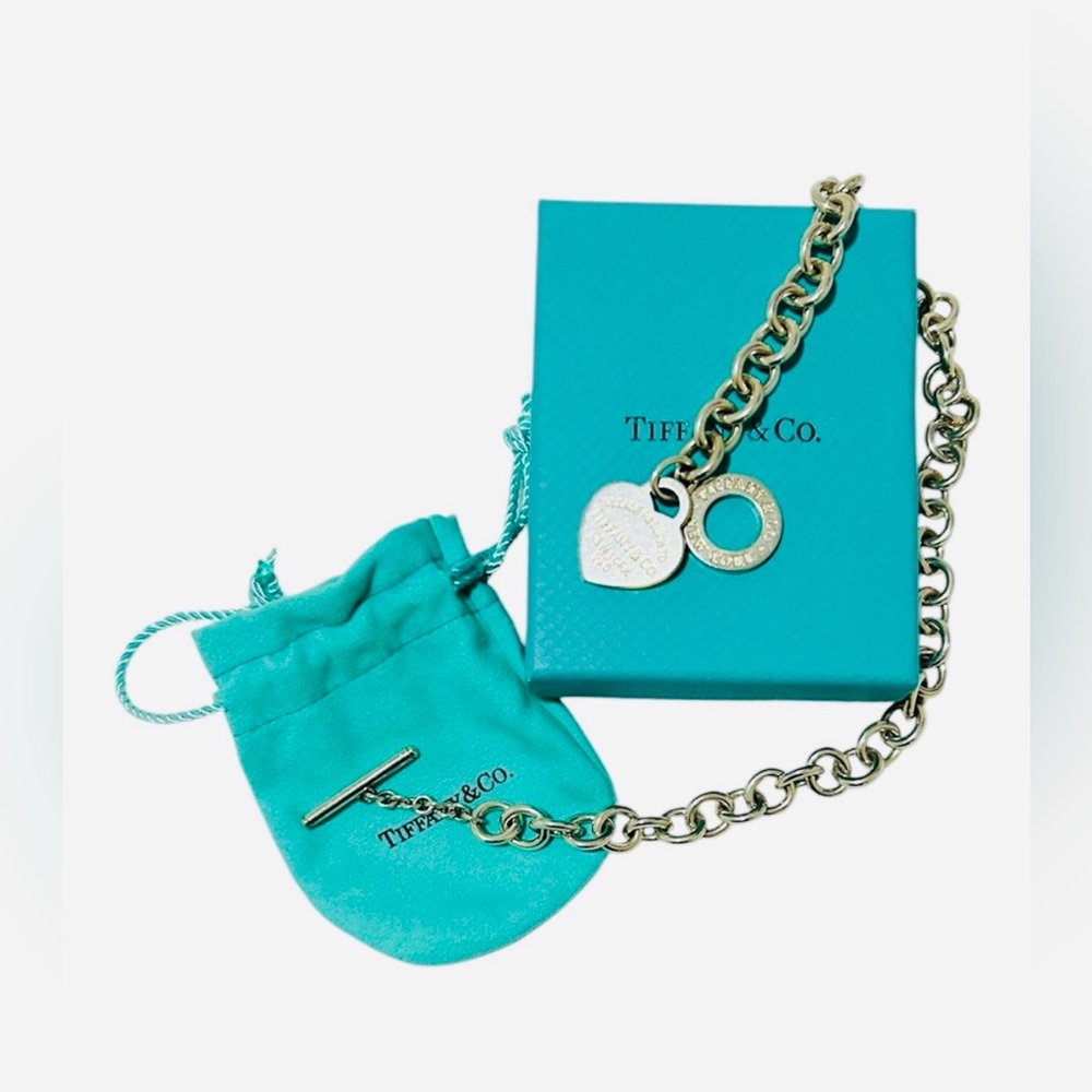 Tiffany & Co. Silver Heart Return to Tiffany’s Charm Necklace